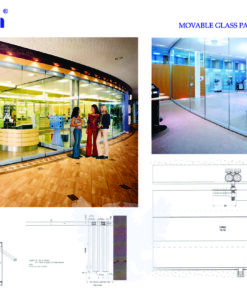 CỬA KÍNH XẾP GẤP KOMEN MẪU 5