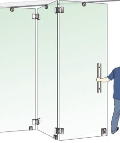 Cửa Kính Lùa Xếp Gấp KoMen Mẫu 2
